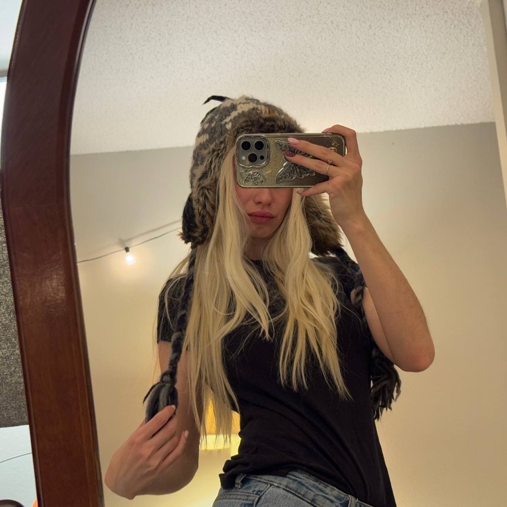 American Eagle Outfitters Furry Trapper Hat